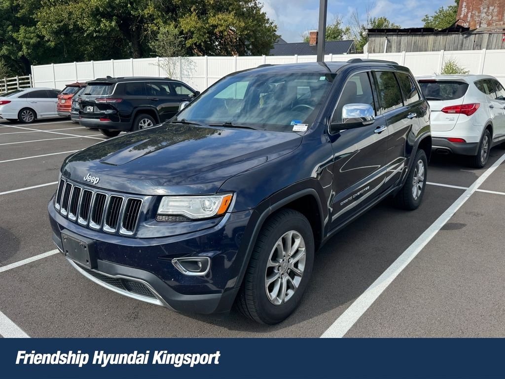 Used 2015 Blue Jeep Limited image 1