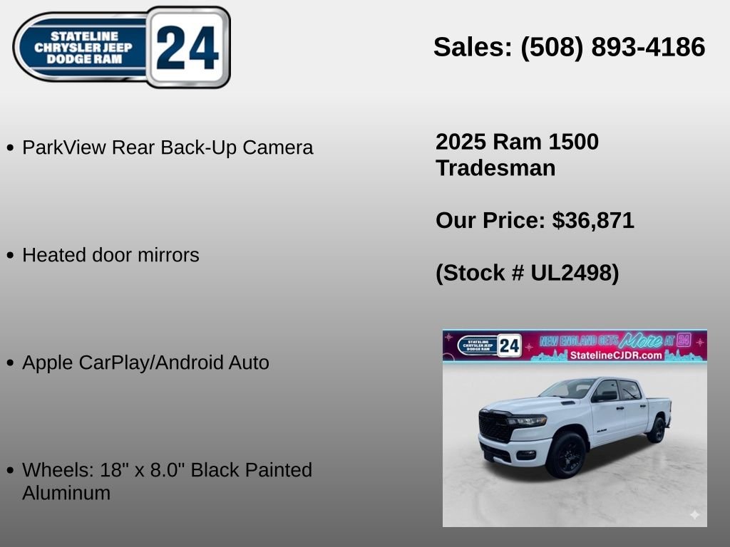 Used 2025 White Ram Tradesman image 5