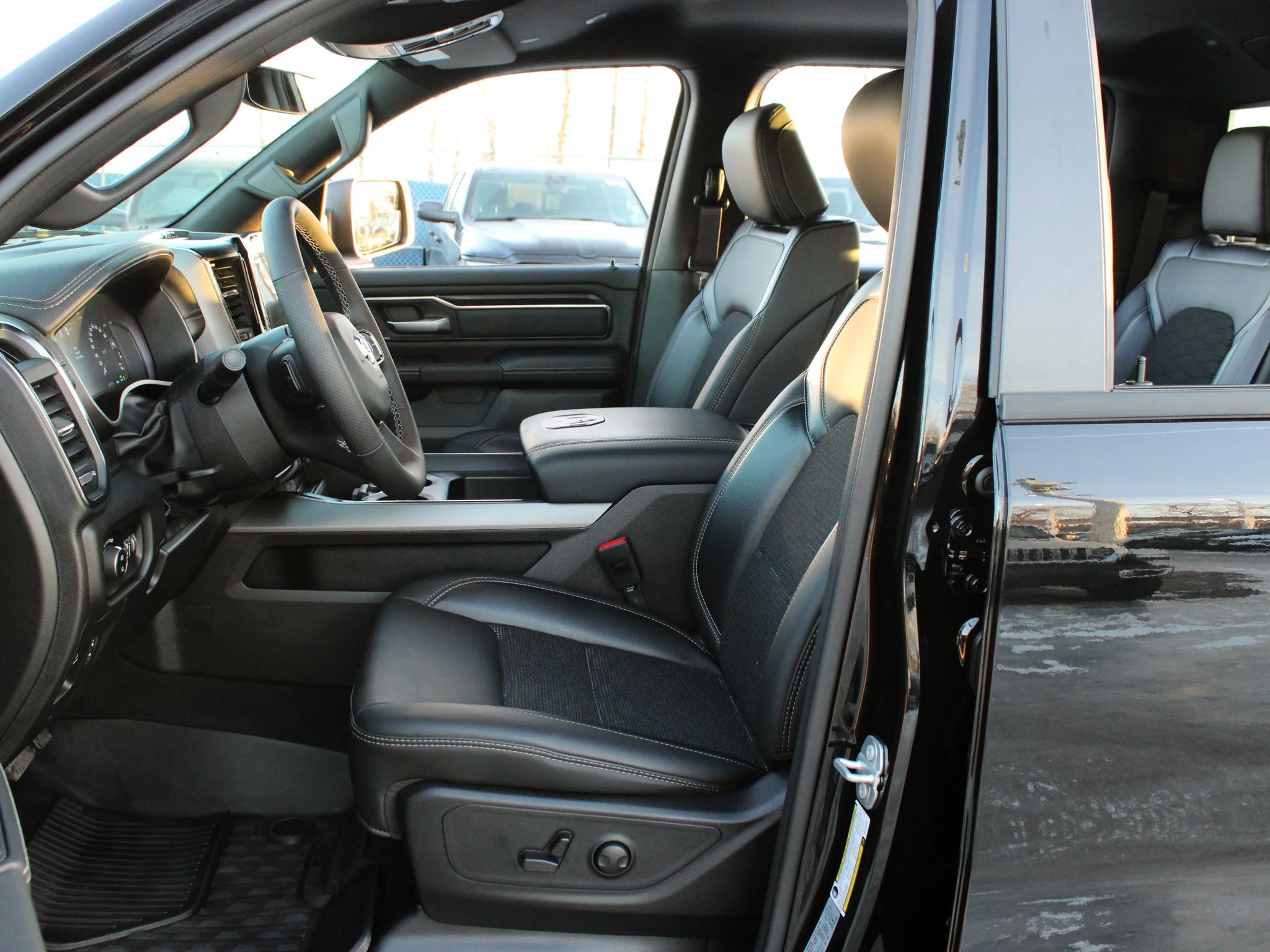 Certified Used 2025 Black RAM Sport * No Accidents | Heated Seats | 360 View Camera | Navigation | One Owner | Twin-Turbo | Alpine image 3