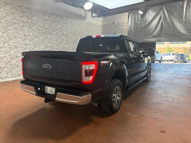 Used 2021 Blue Ford Lariat image 7