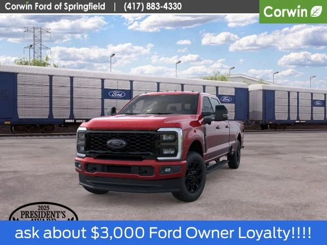 New 2026 Ruby Red Metallic Tinted Clearcoat Ford F-350® Lariat® image 2