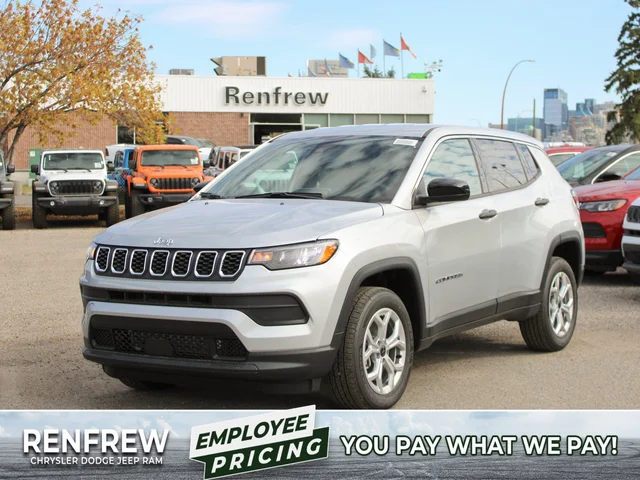 2026 Jeep Compass Sport* 4x4, Turbo, Heated Seats