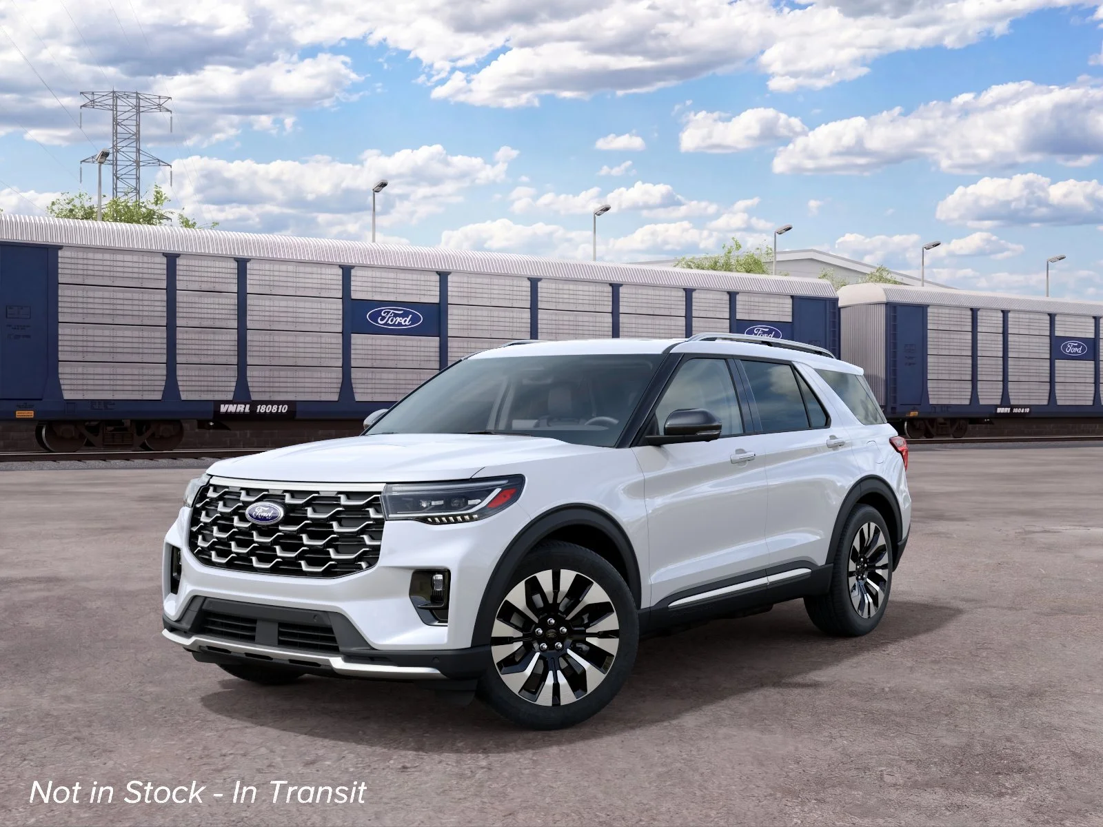 New 2027 White Ford 4DR 4WD PLTNM image 15