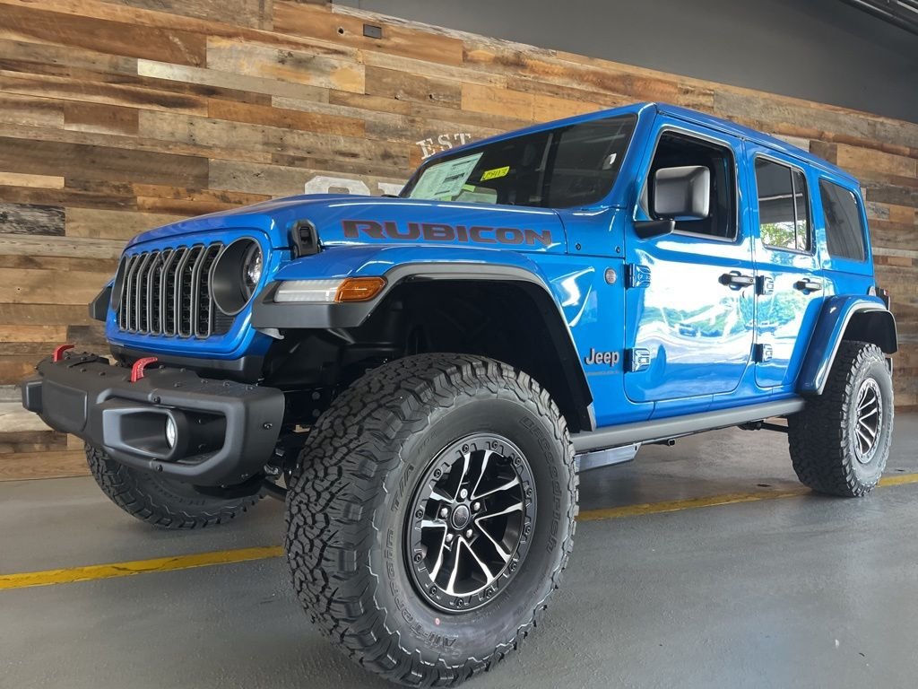 New 2026 Hydro Blue Pearl-Coat Exterior Paint Jeep Rubicon X image 18