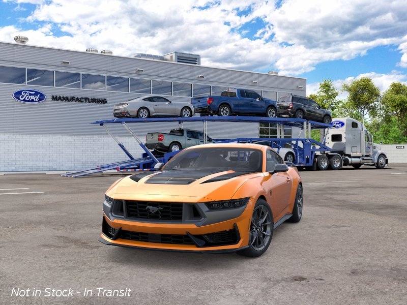 New 2026 Orange Fury Metallic Tri-coat Ford Dark Horse® image 2