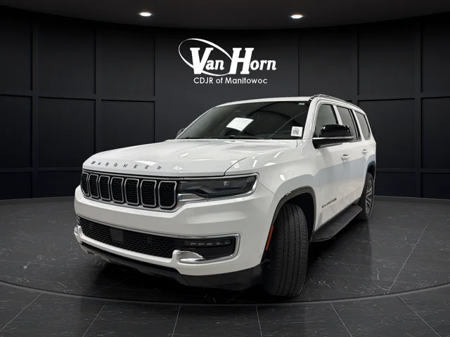 Used 2024 Bright White Clearcoat Jeep Base image 3