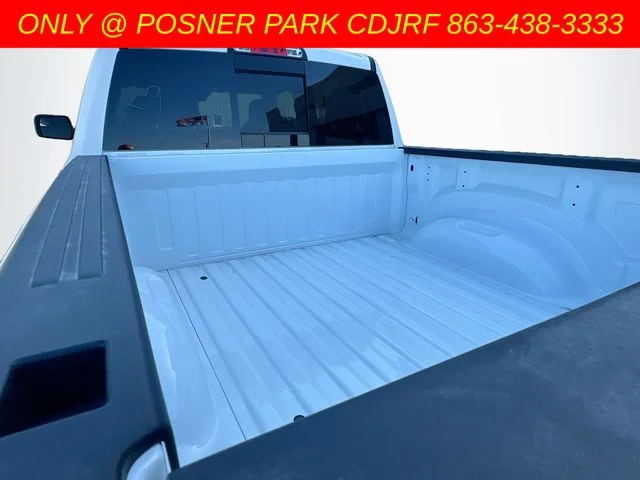 New 2026 Bright White Clear-Coat Exterior Paint RAM TRADESMAN image 25