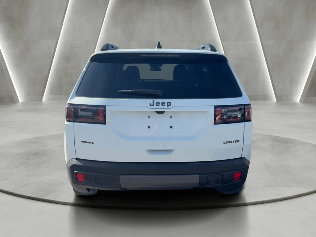 New 2026 Bright White Clear-Coat Exterior Paint Jeep Limited image 6