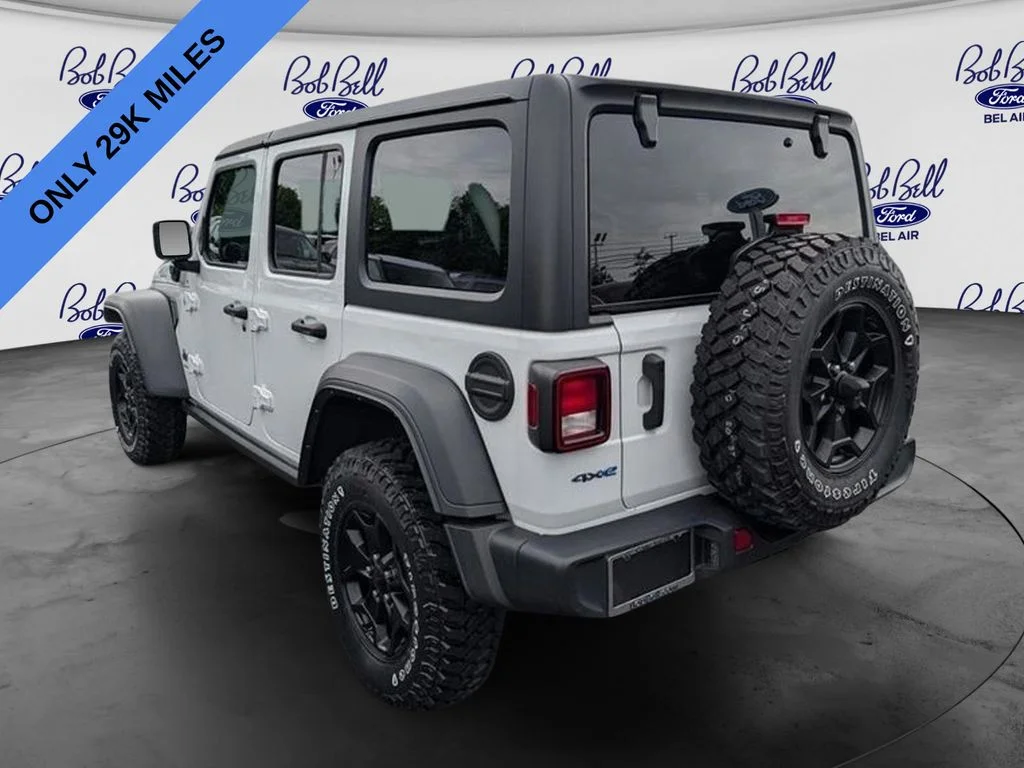 Used 2023 Bright White Clearcoat Jeep Willys 4xe image 5