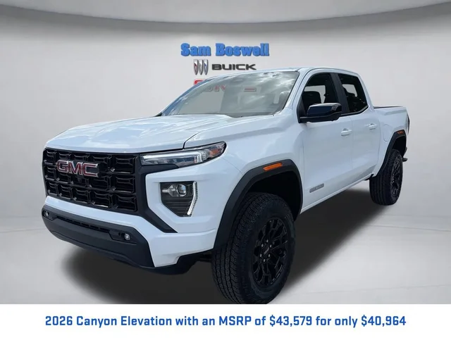 2026 GMC Canyon Elevation
