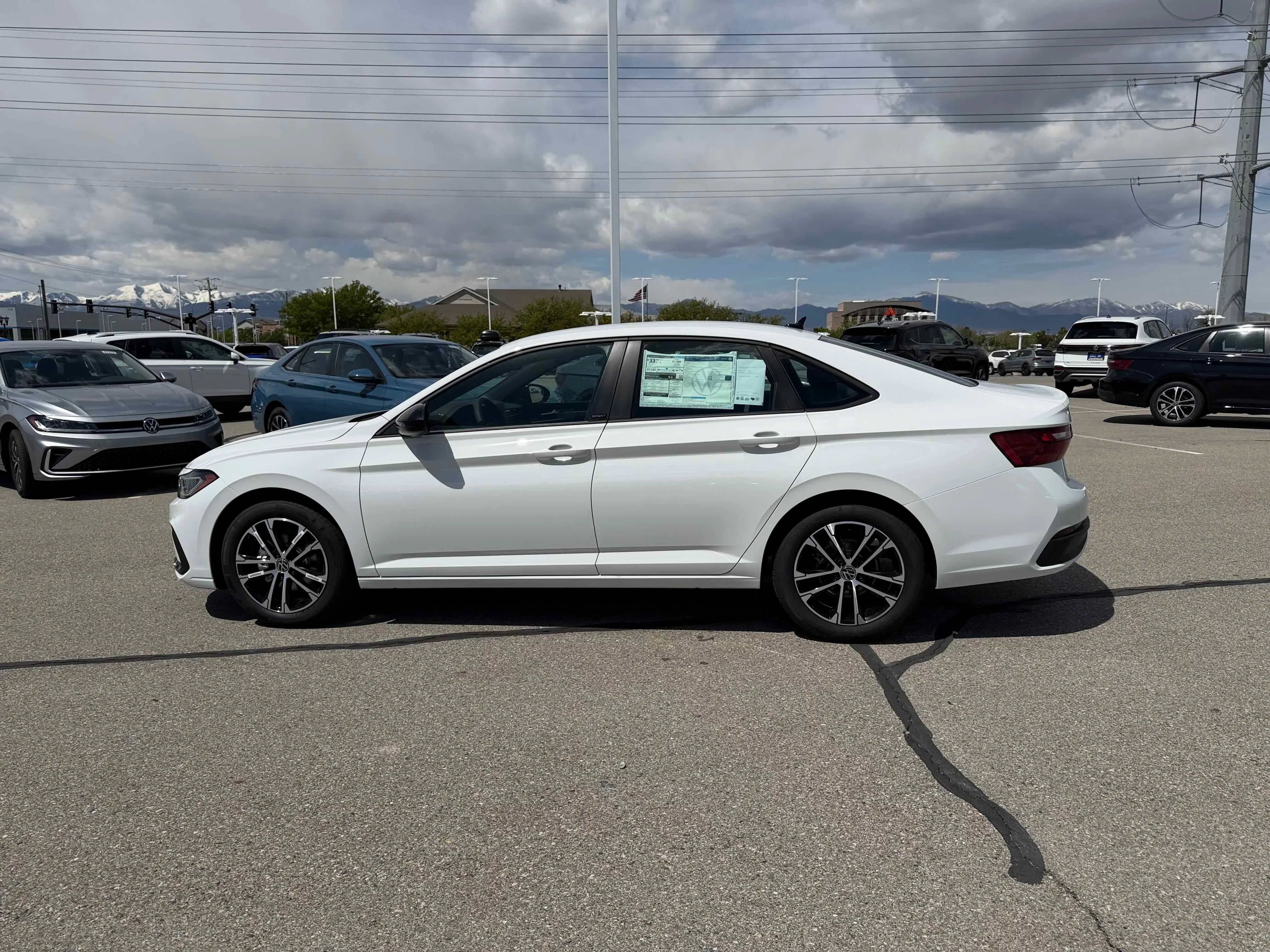 New 2026 Pure White Volkswagen Sport image 2