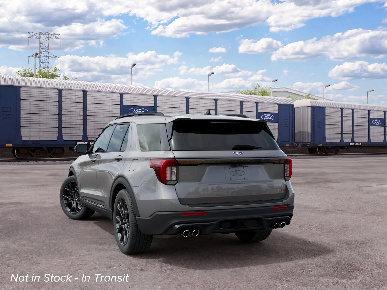 New 2027 Carbonized Gray Metallic Ford ST image 8