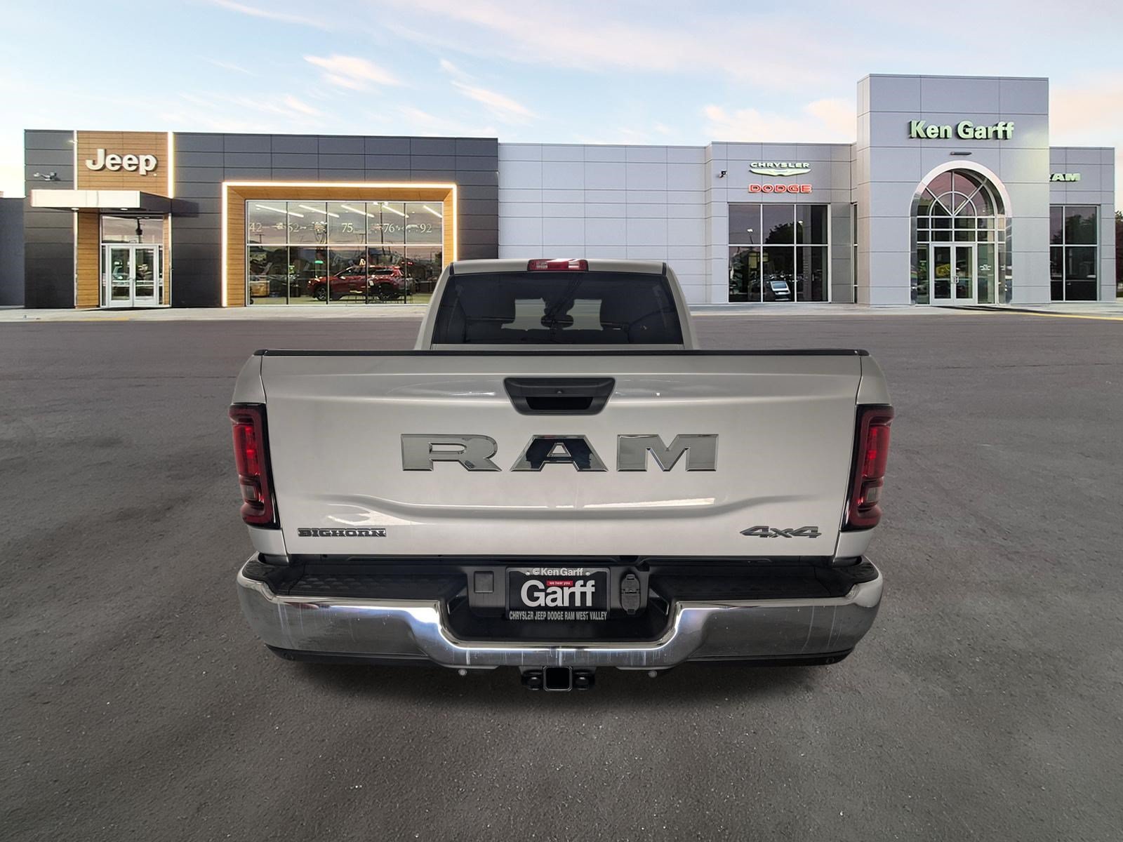 New 2026 Silver-Zynith Exterior Paint RAM Big Horn image 5