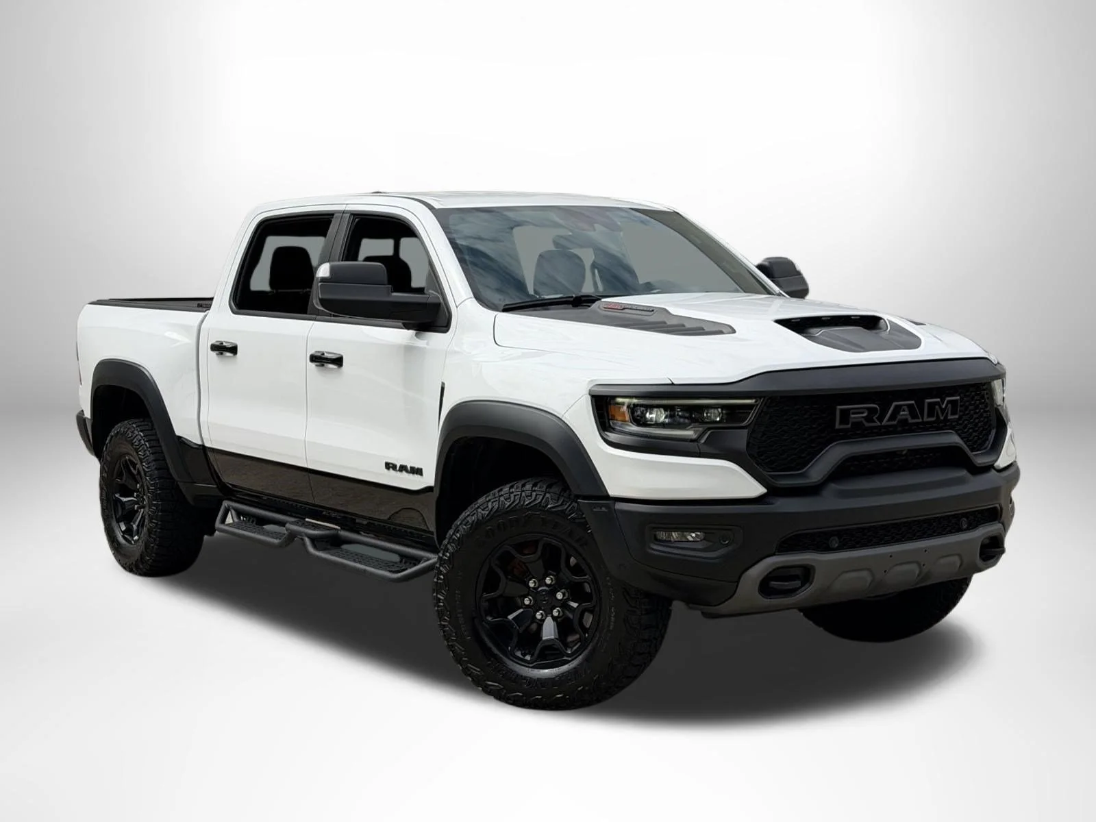 Used 2023 Bright White Clearcoat Ram TRX image 1