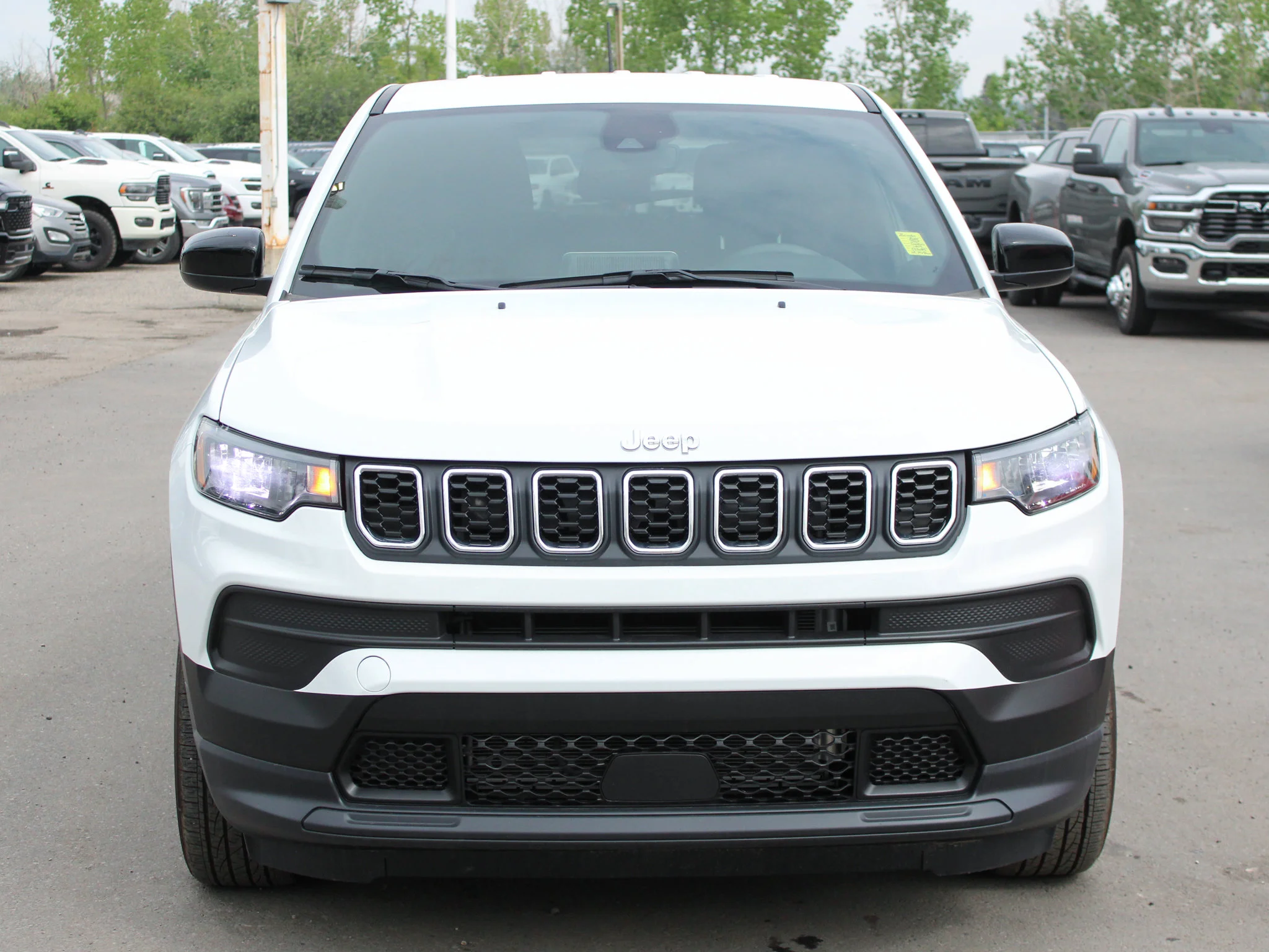 Certified Used 2025 White Jeep Sport * No Accidents | Heated Seats | Backup Camera | Forward Collision Warning image 10