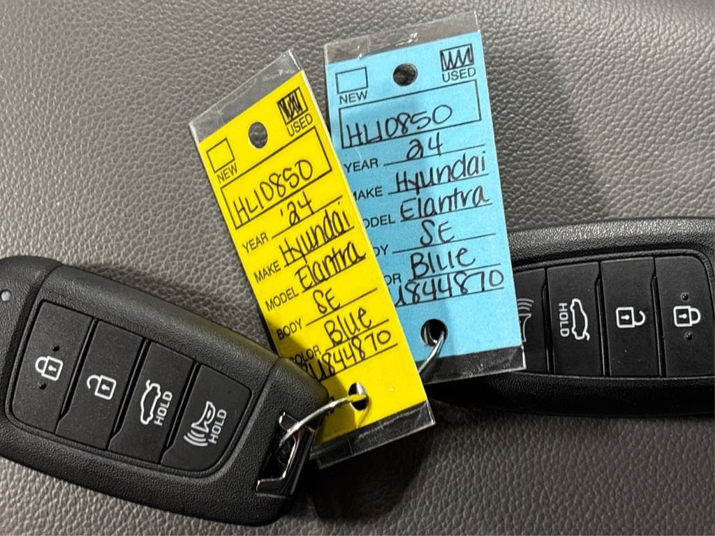 Certified Used 2024 Blue Hyundai SE image 37