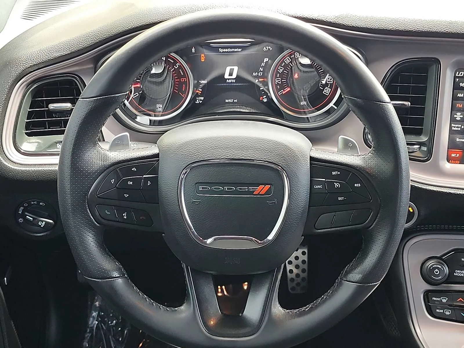 Used 2023 Destroyer Gray Clearcoat Dodge R/T Scat Pack image 19