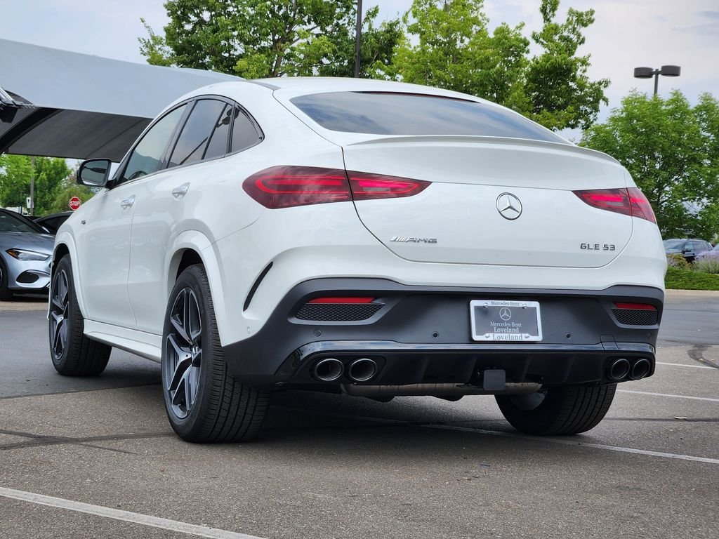 New 2026 Polar White Mercedes-Benz AMG® GLE 53 COUPE image 6