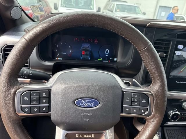 Used 2025 Antimatter Blue Metallic Ford King Ranch image 35