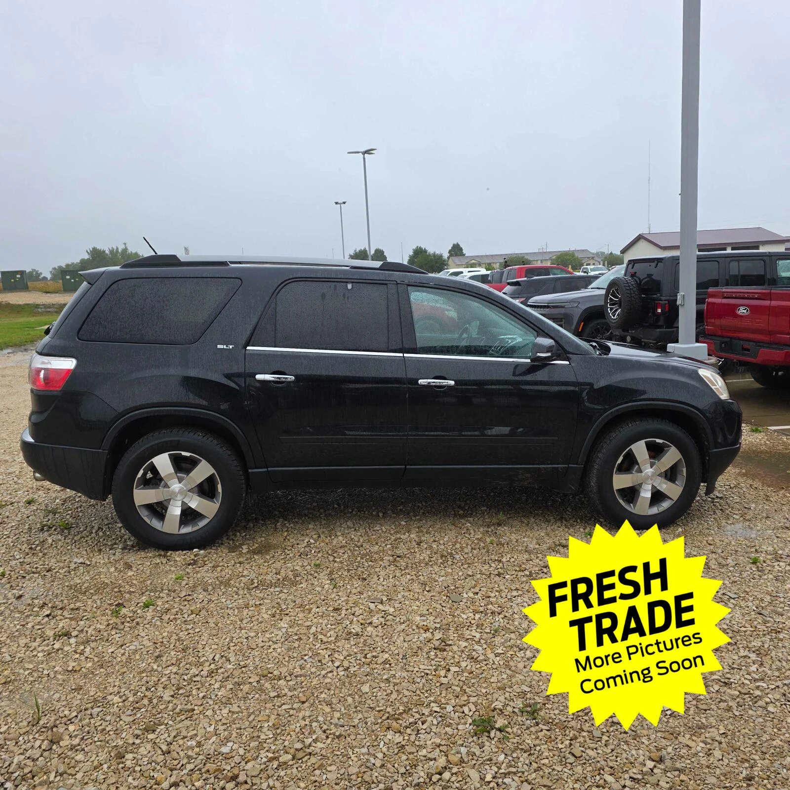 Used 2012 Carbon Black Metallic GMC SLT2 image 3