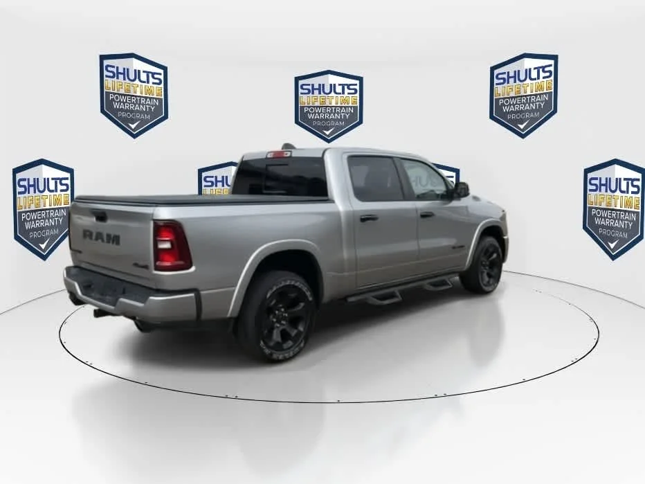 Used 2025 Billet Silver Metallic Clearcoat Ram Big Horn image 9