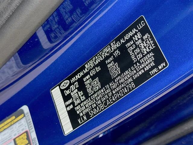 Used 2023 Blue Hyundai SEL image 31