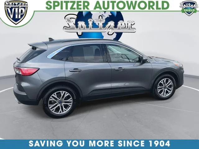 Certified Used 2021 Carbonized Gray Metallic Ford SEL image 10