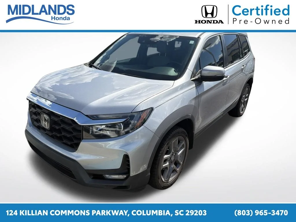 Certified Used 2023 Silver Metallic Honda EX-L image 2