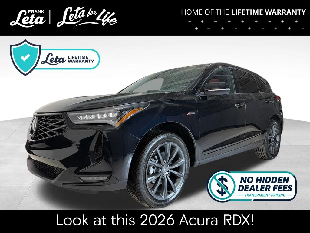 2026 Acura RDX A-Spec Package