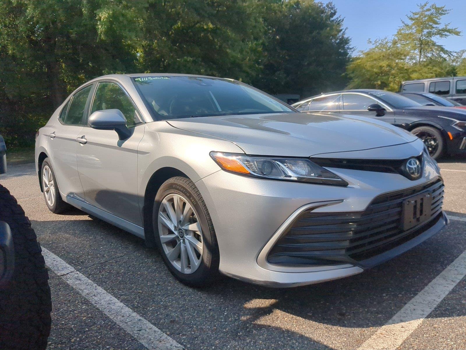 Used 2024 Celestial Silver Metallic Toyota LE image 2