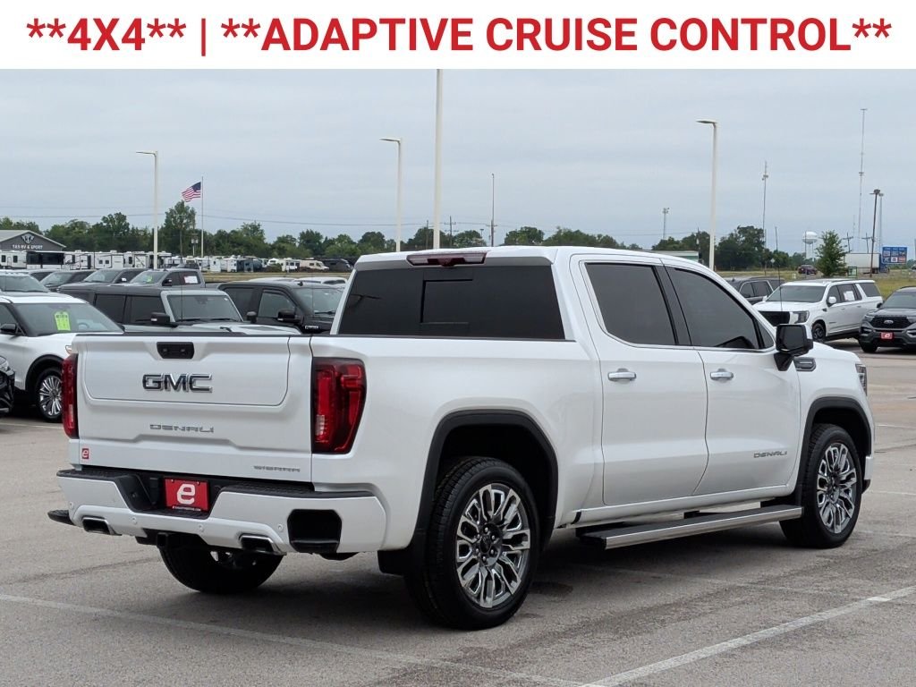 Used 2025 White Frost Tri-Coat GMC Denali Ultimate image 9
