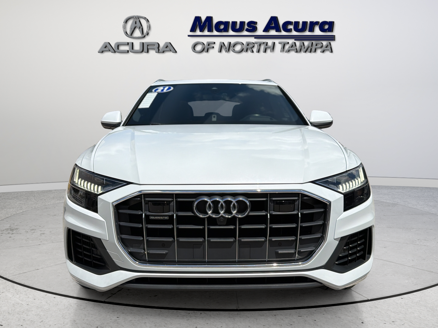 Used 2021 White Audi 55 Prestige image 3