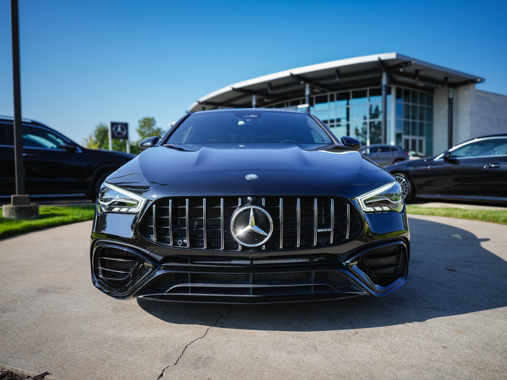 Certified Used 2024 Cosmos Black Metallic Mercedes-Benz CLA 45 AMG® image 7