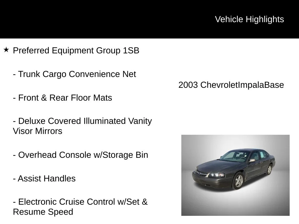 Used 2003 Brown Chevrolet Base image 4