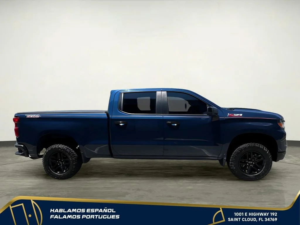 Used 2023 Northsky Blue Metallic Chevrolet Custom Trail Boss image 7