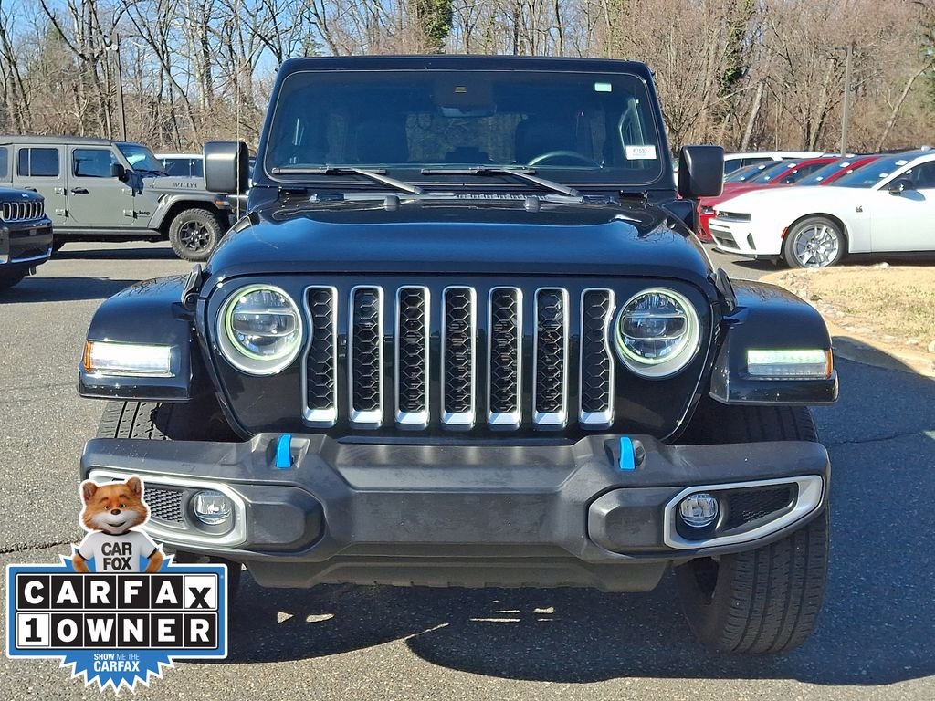 Certified 2022 Jeep Wrangler Unlimited Sahara 4XE with VIN 1C4JJXP66NW277616 for sale in Glen Mills, PA