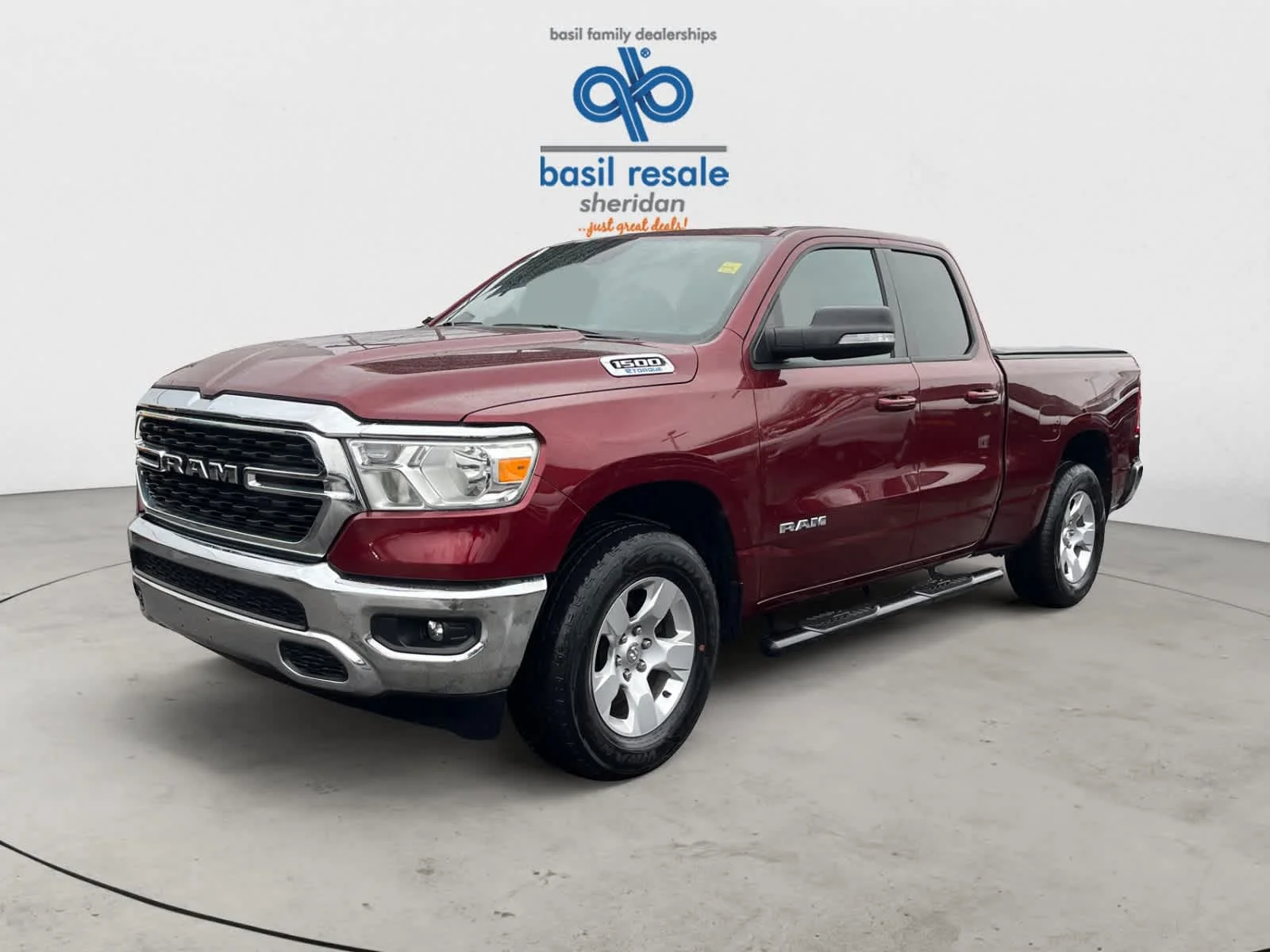 Used 2022 Delmonico Red Pearlcoat Ram Big Horn image 2