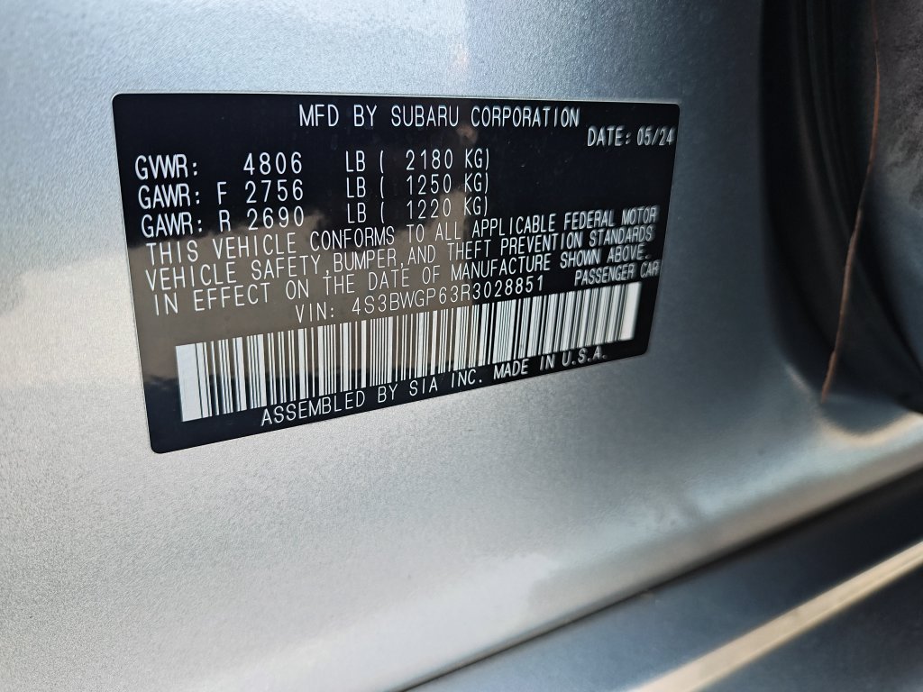 Used 2024 Silver Subaru Touring XT image 26
