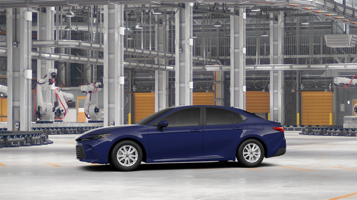 New 2027 Reservoir Blue Toyota LE image 3