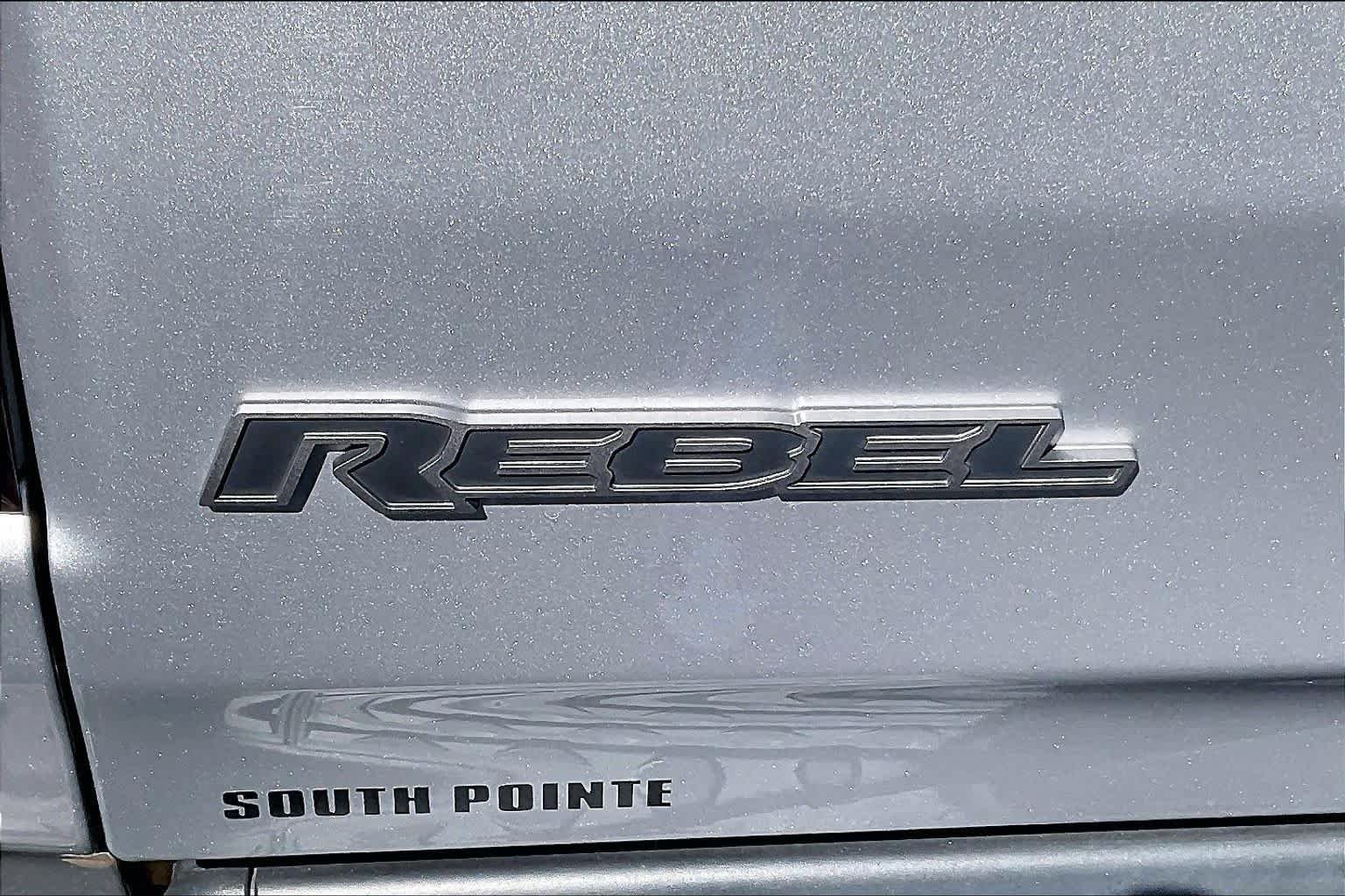 Used 2021 Billet Silver Metallic Clearcoat Ram Rebel image 30