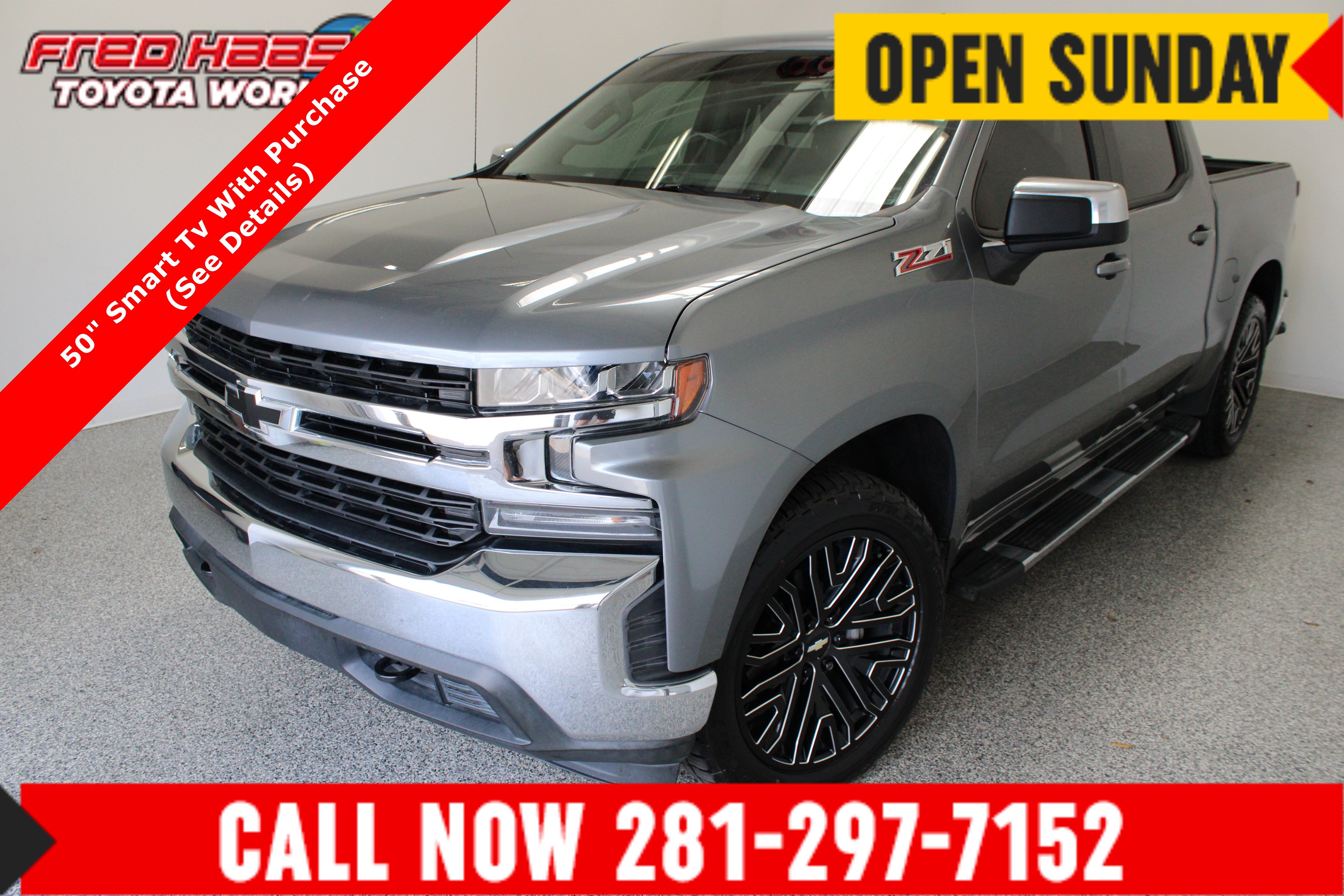 Used 2019 Satin Steel Metallic Chevrolet LT 5.3L image 1