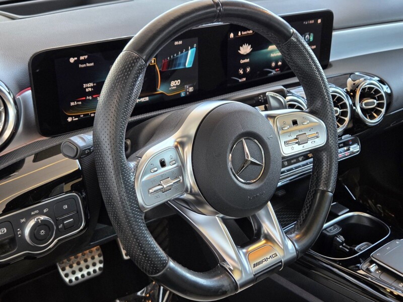 Certified Used 2021 Night Black Mercedes-Benz AMG® A 35 image 24