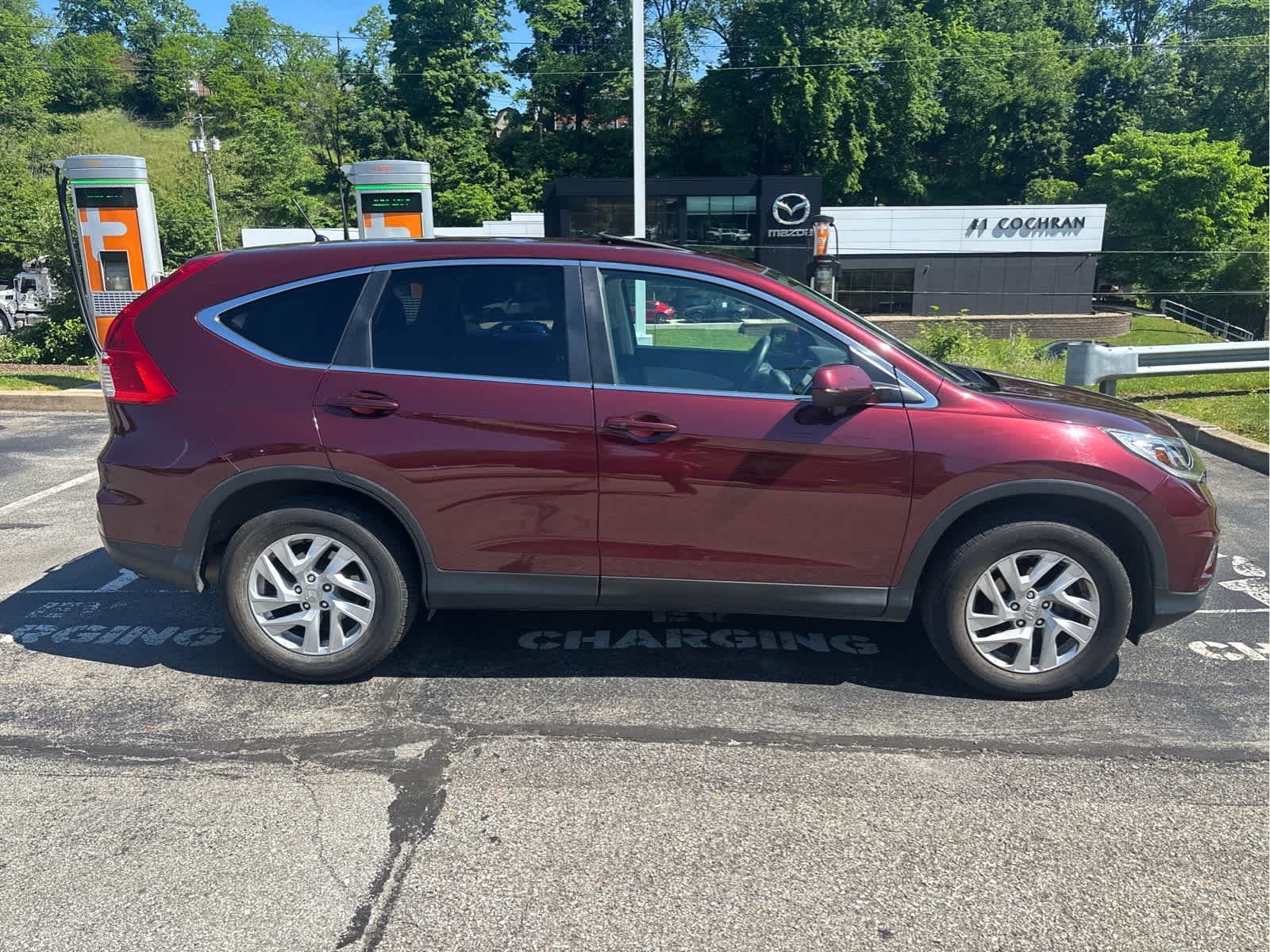 Used 2016 Basque Red Pearl II Honda EX image 5