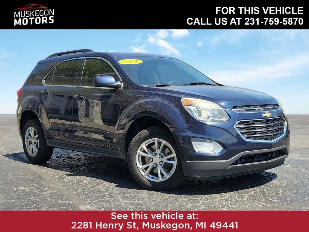 Used 2017 BLUE VELVET METALLIC Chevrolet LT image 1