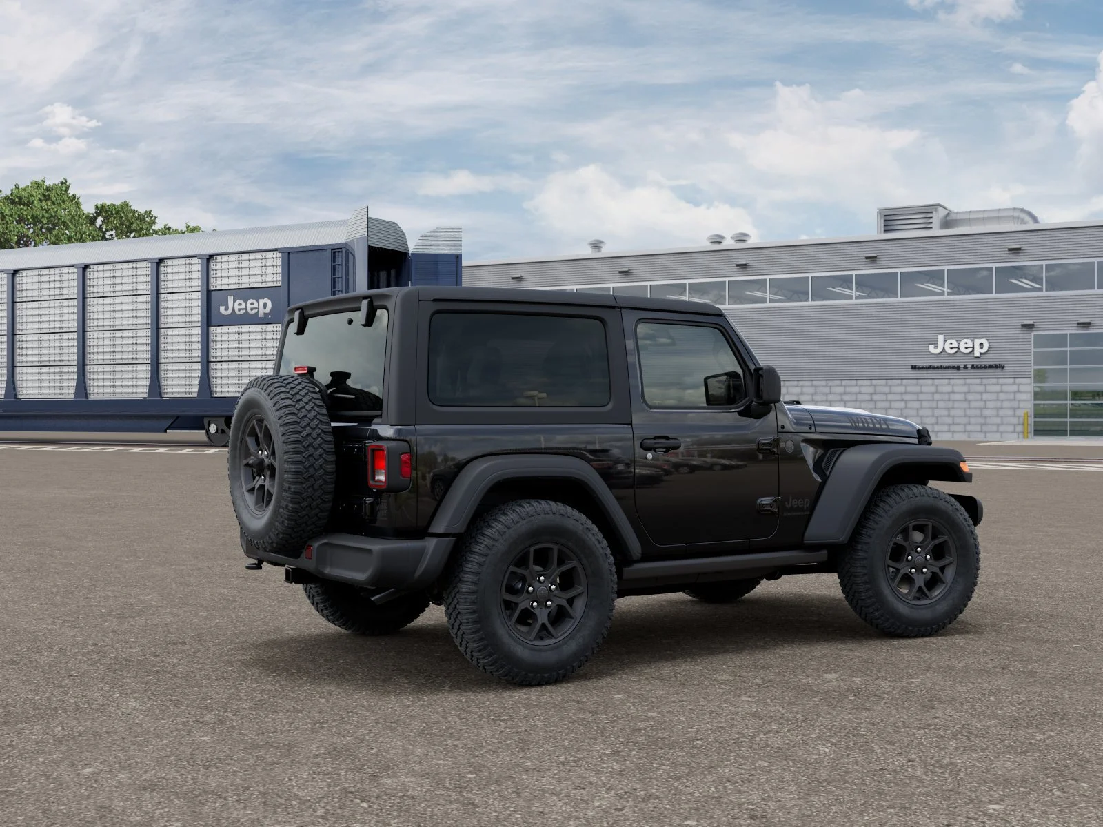 New 2026 Black Clearcoat Jeep Willys image 4