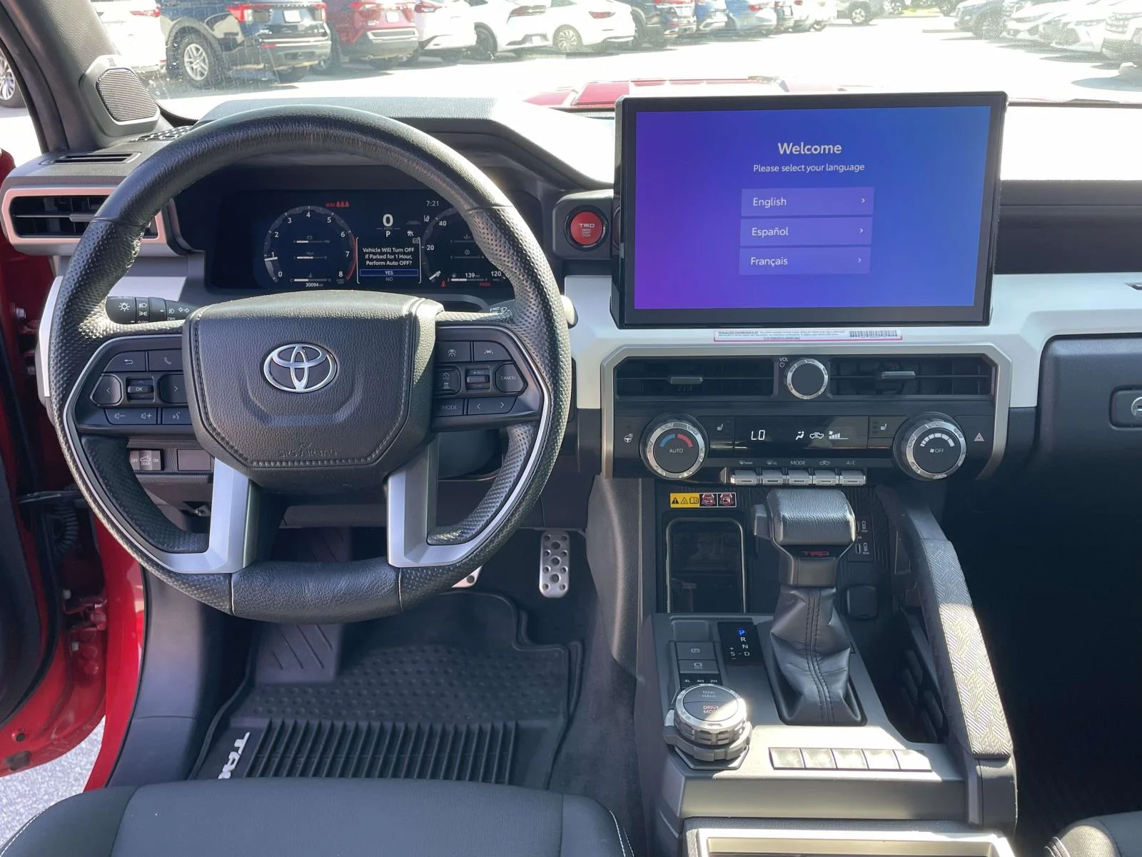 Used 2024 Supersonic Red Toyota TRD Sport image 4