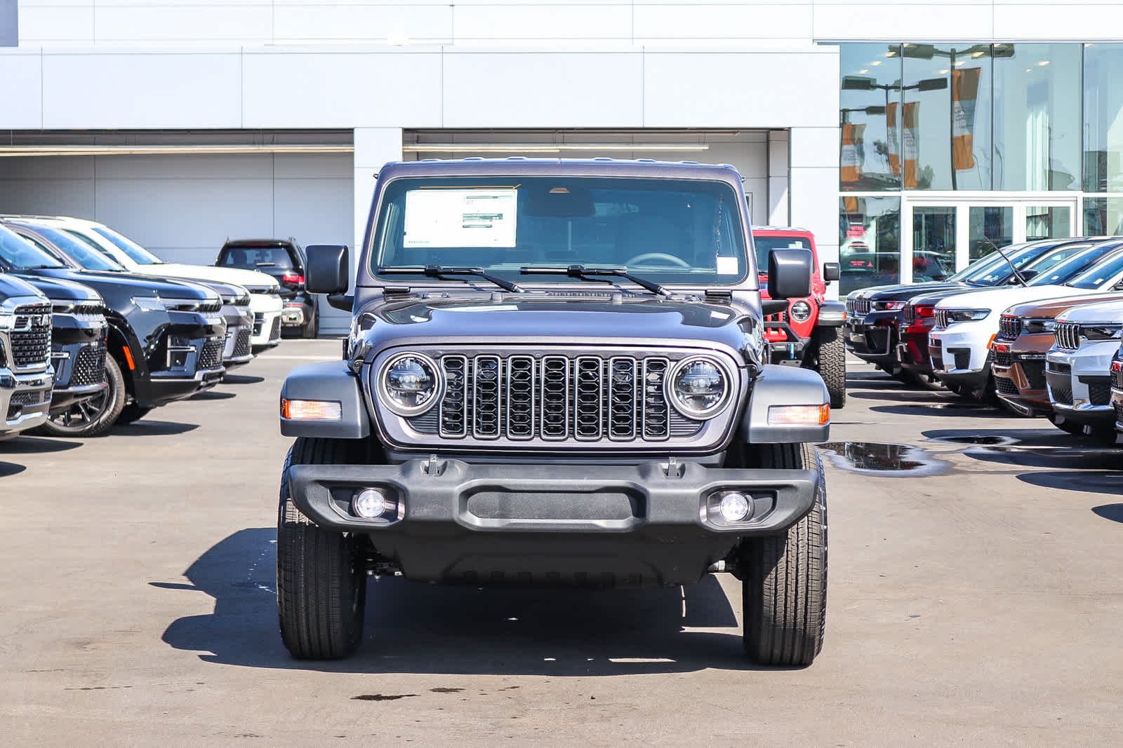 New 2027 Granite Crystal Metallic Clear-Coat Paint Jeep Sport S image 2
