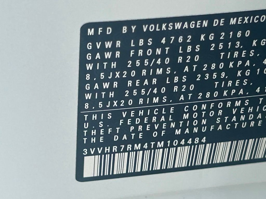 New 2026 White/off-white Volkswagen SE R-Line Black image 66