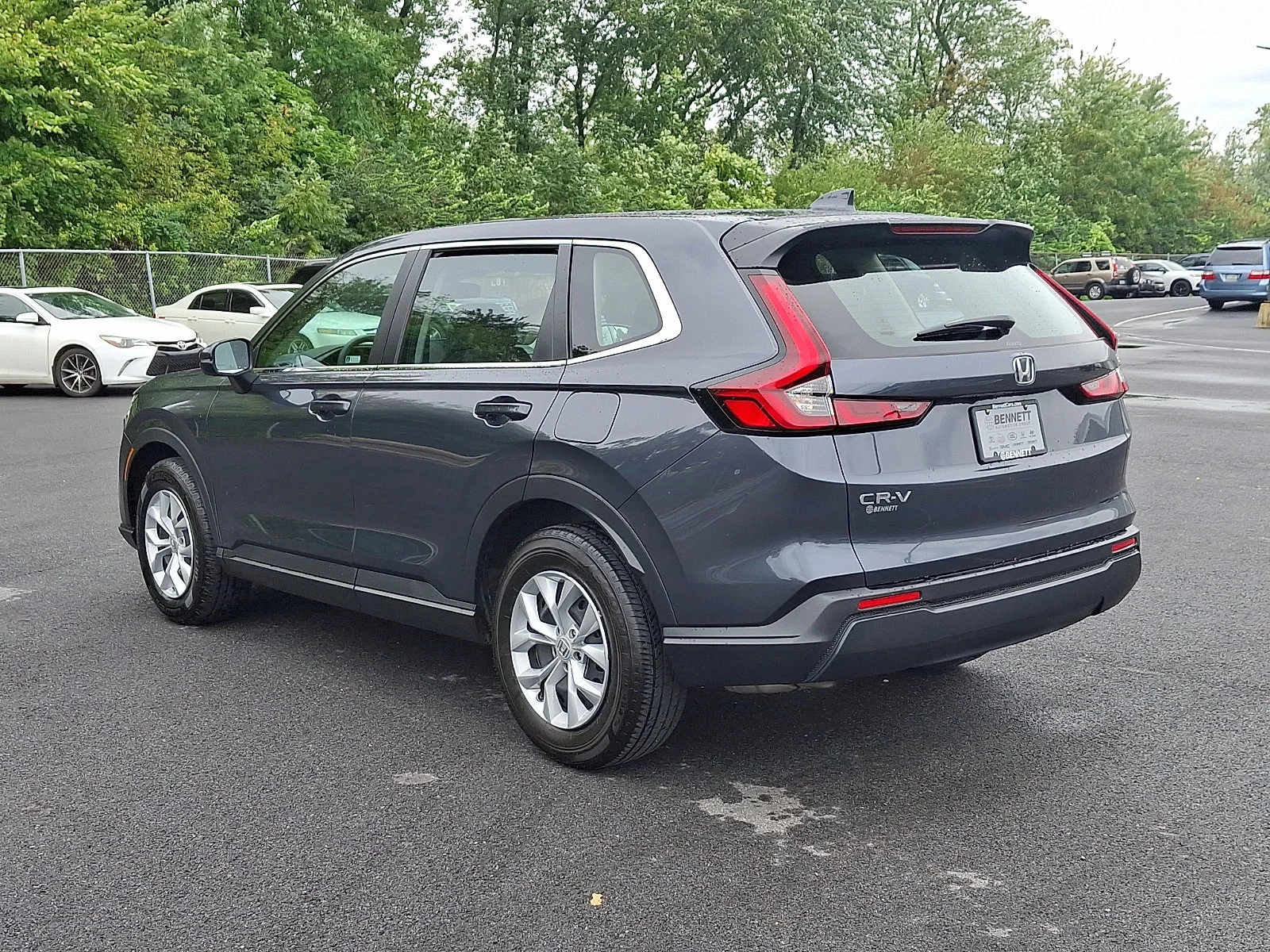 Certified Used 2024 Meteorite Gray Metallic Honda 1.5T AWD LX image 4