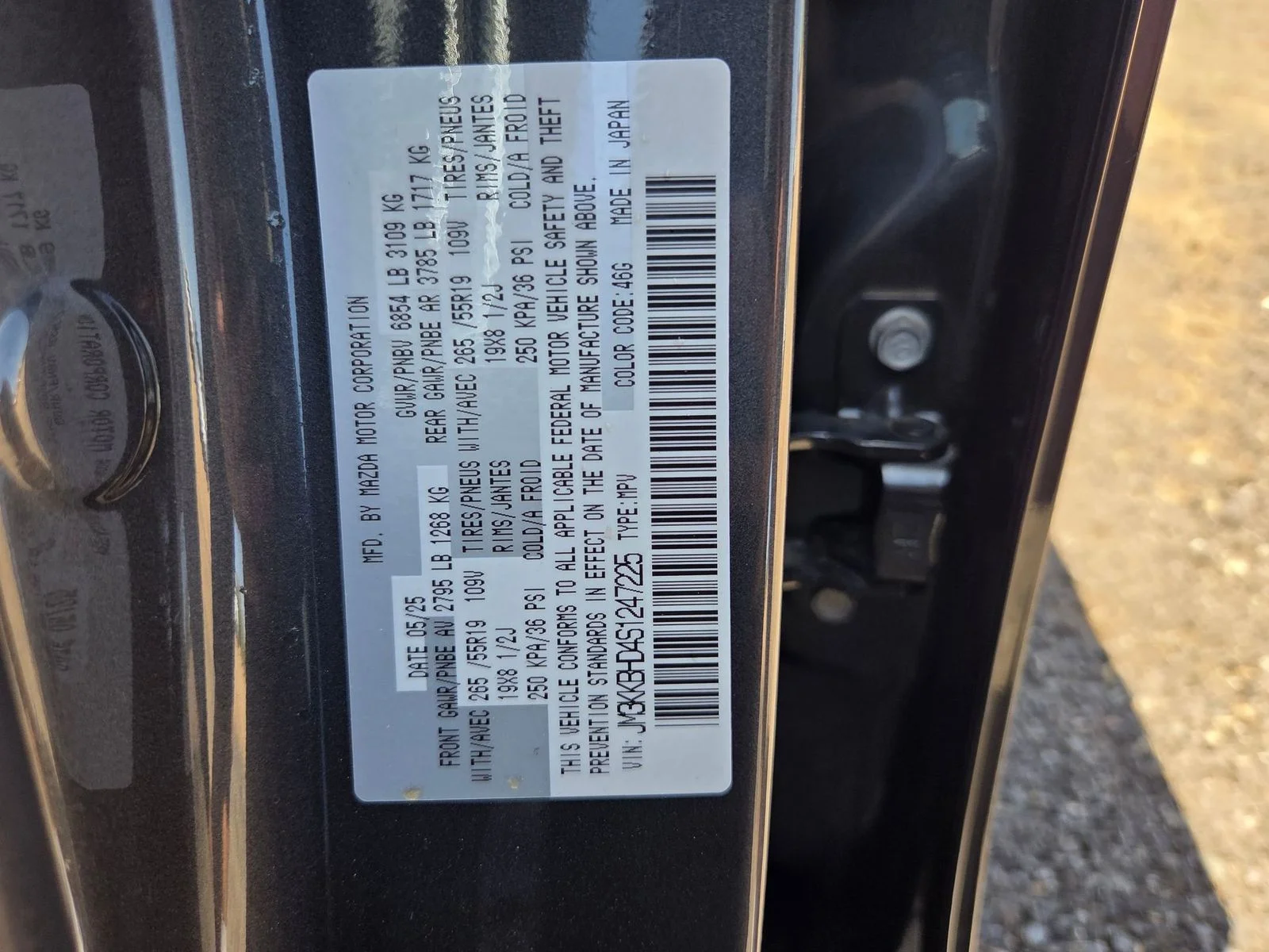 Used 2025 Machine Gray Mazda 3.3 Turbo Preferred image 30